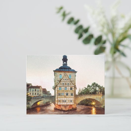 Bamberg Postkarte (Stehend Vorderseite)