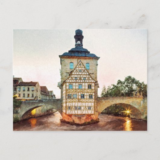 Bamberg Postkarte (Vorderseite)
