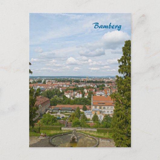 Bamberg Postkarte (Vorderseite)