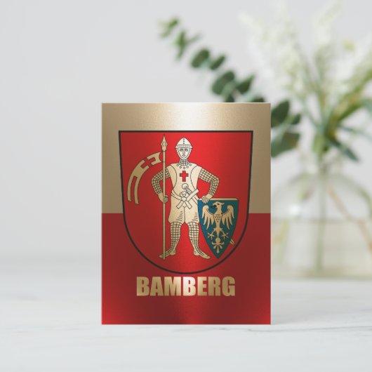 Bamberg Postkarte (Stehend Vorderseite)