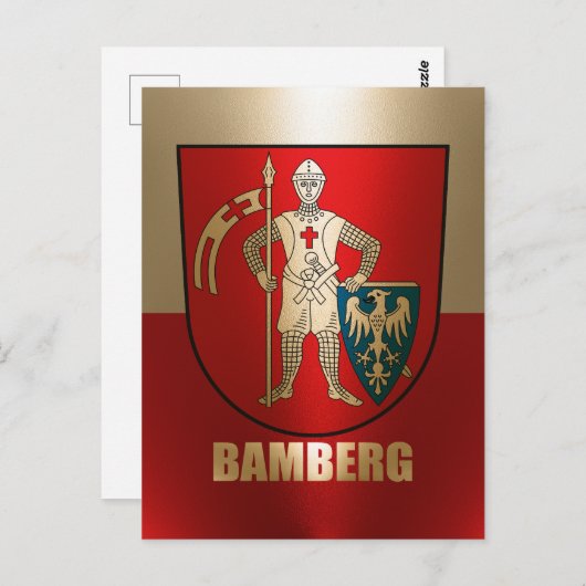Bamberg Postkarte (Vorne/Hinten)