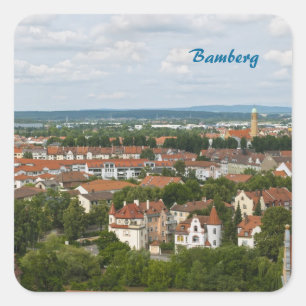 Bamberg Quadratischer Aufkleber