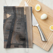 Bamberger Dom, Deutschland Geschirrtuch (Viertel Falte)