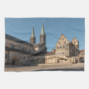 Bamberger Dom, Deutschland Geschirrtuch