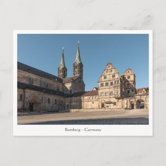 Bamberger Dom, Deutschland Postkarte (Vorderseite)