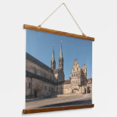 Bamberger Dom, Deutschland Wandteppich Mit Holzrahmen (Gewinkelt)