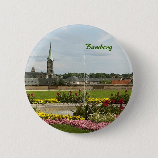 Bamberger Pinscher Button (Vorderseite)