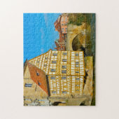 Bamberger Rathaus Fachwerkhaus Deutschland. Jigsaw Puzzle (Vertikal)