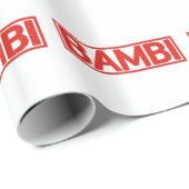 Bambi Briefmarke Geschenkpapier (Rolleneckpunkt)