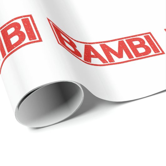 Bambi Briefmarke Geschenkpapier (Rolleneckpunkt)