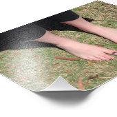 Bambi Feet Foto Print (Ecke)