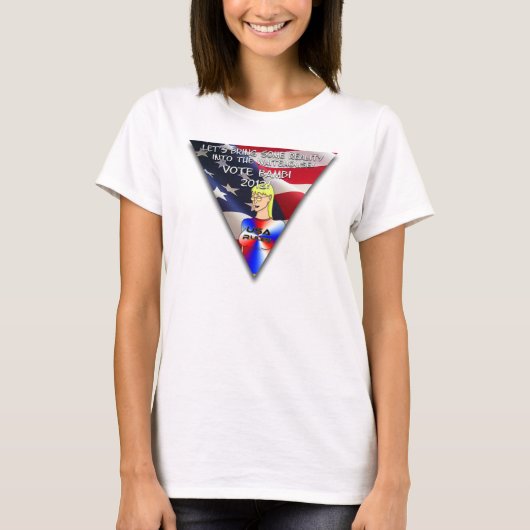 Bambi für Präsidenten T-Shirt (Vorderseite)