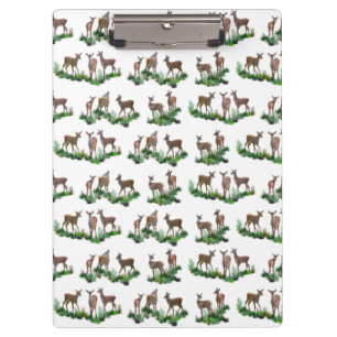 Bambi Meadow Clip Board (Farbe auswählen) Klemmbrett