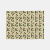 Bambi Meadow Fleece Blanket (Gold) (Vorderseite (Horizontal))
