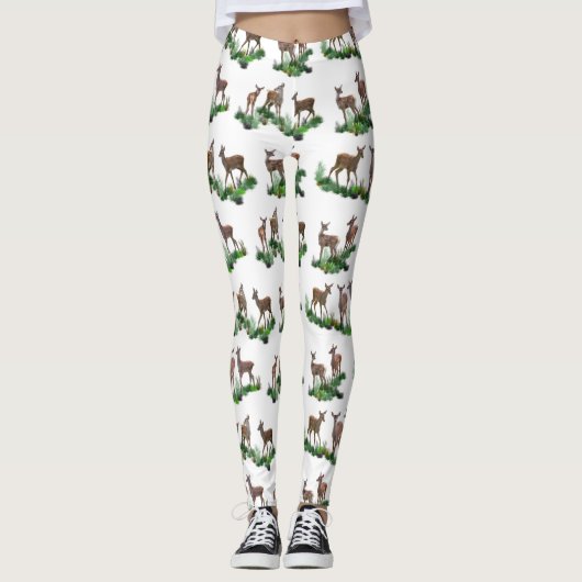 Bambi Meadow Leggings (Farbe auswählen) (Vorderseite)