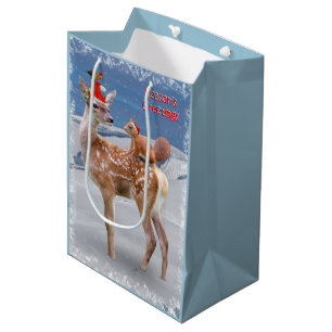 Bambi und Freund-mittlere Geschenk-Tasche Mittlere Geschenktüte