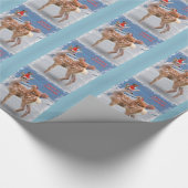 Bambi und Freund-Packpapier - Weihnachten Geschenkpapier (Ecke)