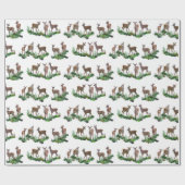 Bambi-Wiesenwrapping Paper (Farbe auswählen) Geschenkpapier (Flach)