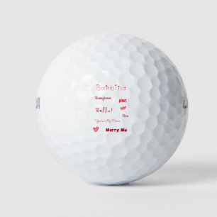 Bambina Liebe Quotes Set Pack Golfball