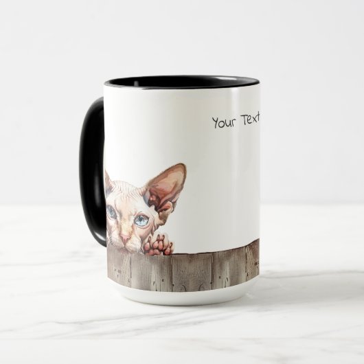 Bambino Cat Tasse (Vorderseite Links)
