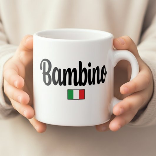 Bambino Italian Flag Mug Kaffeetasse