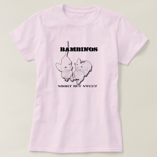 Bambinokatze T-Shirt (Design vorne)