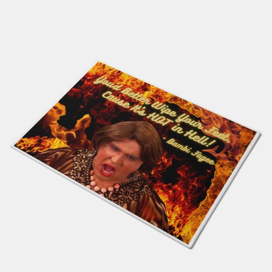 Bambi's Advice Door Mat Fußmatte (Schrägansicht)