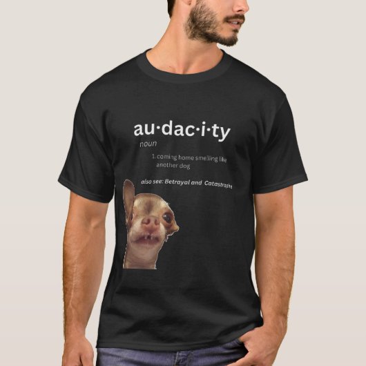 Bambis "Audacity"-T - Shirt (Vorderseite)