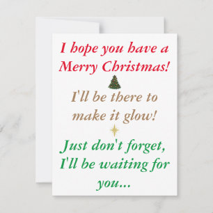 Bambi's Funny Christmas Card V2 Feiertagskarte