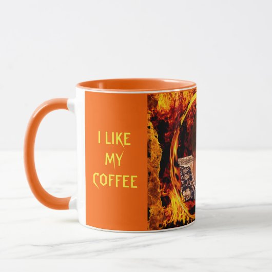 Bambi's heiße als Hell-Kaffee-Tasse Tasse (Links)