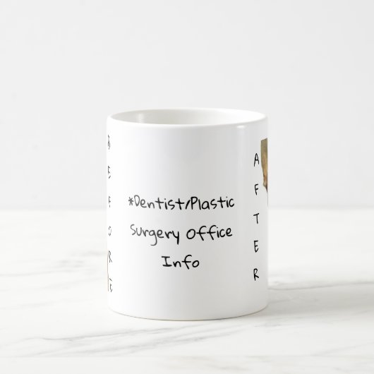 Bambi's Tasse vor und nach dem Kaffee (Mittel)