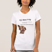 Bambi's Unverfrorenheit - T - Shirt der Frauen (Vorderseite)