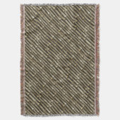 Bamboo 1 Throw Blanket Decke (Vorderseite Vertikal)