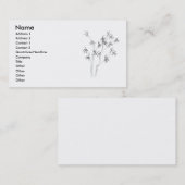 Bamboo-2, Name, Adresse 1, Adresse 2, Kontakt 1… Visitenkarte (Vorne/Hinten)