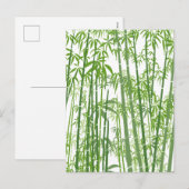 Bamboo 7 feiertagspostkarte (Vorne/Hinten)