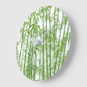 Bamboo 7 große wanduhr (Winkel)