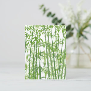 Bamboo 7 postkarte
