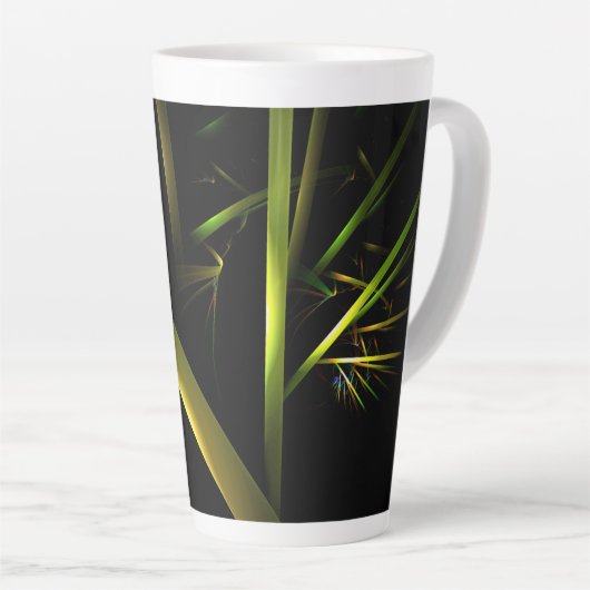 Bamboo Abstrakt Milchtasse (Rechte Ecke)