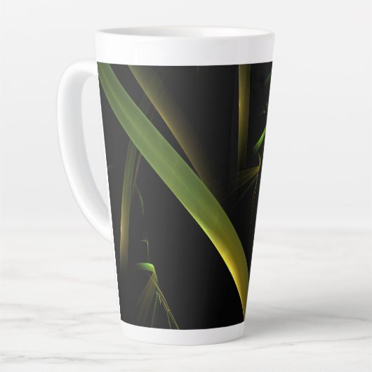 Bamboo Abstrakt Milchtasse (Linke Ecke)