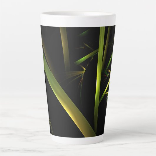 Bamboo Abstrakt Milchtasse (Vorderseite)