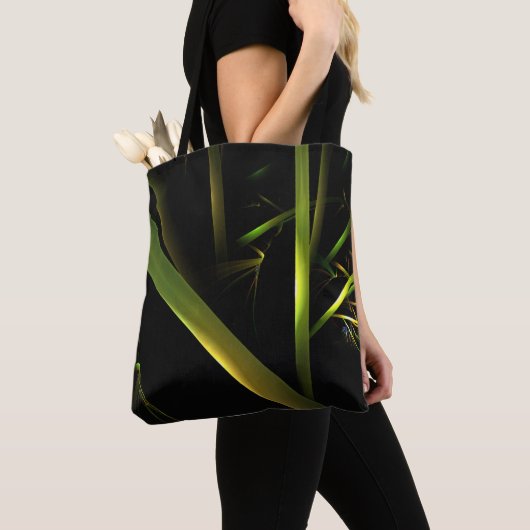 Bamboo Abstrakt Tasche (Von Nahem)