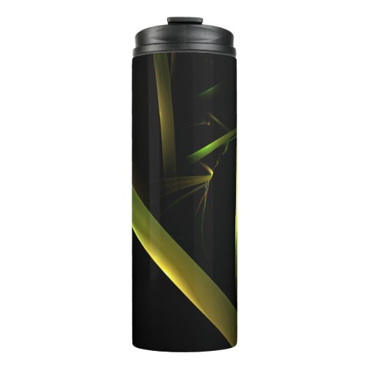 Bamboo Abstrakt Thermosbecher (Vorderseite)