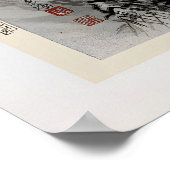 Bamboo, Apricot and a Fisherman by Imoto Tekiho Poster (Ecke)