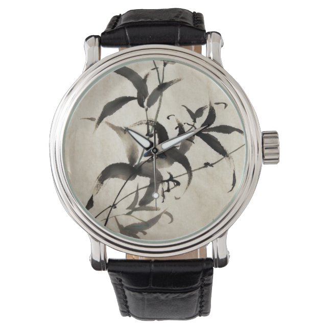 Bamboo Armbanduhr (Vorderseite)