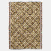 Bamboo Art 1 Throw Blanket Decke (Vorderseite Vertikal)