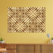 Bamboo Art 1 Wrapped Canvas Leinwanddruck (Insitu (Wohnzimmer))