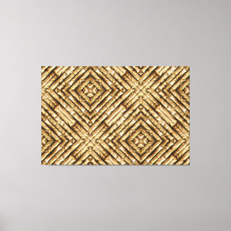 Bamboo Art 1 Wrapped Canvas Leinwanddruck