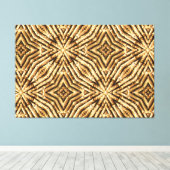 Bamboo Art 2A Wrapped Canvas Leinwanddruck (Insitu (Holzboden))