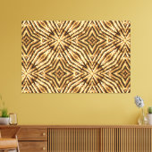 Bamboo Art 2A Wrapped Canvas Leinwanddruck (Insitu (Wohnzimmer))