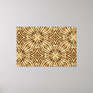 Bamboo Art 2A Wrapped Canvas Leinwanddruck
